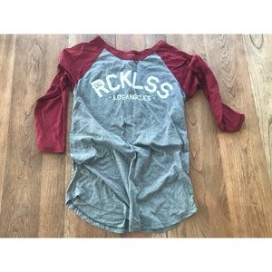 Half sleeved young and reckless shirt